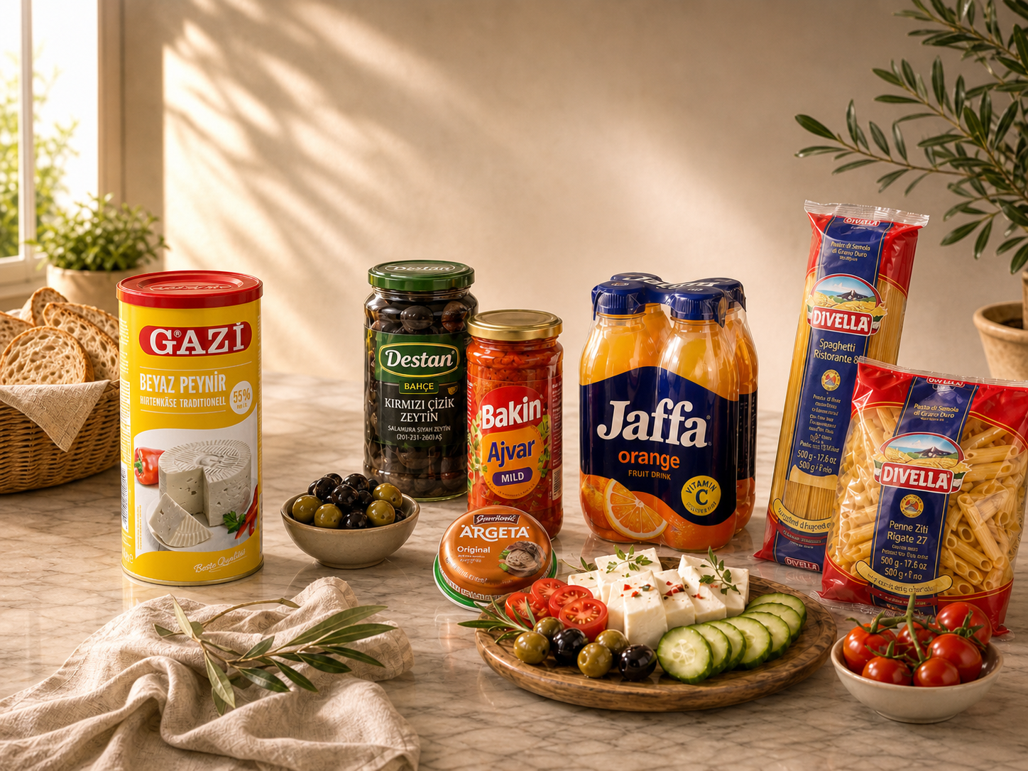 Frisches Obst und Gemüse
